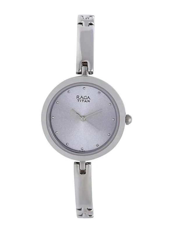 Titan Viva Grey Dial Women's Analog Watch 2606SM04